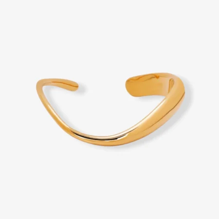 χρυσό Βραχιόλι cuff Sculptural ανρινε κοσμηματα